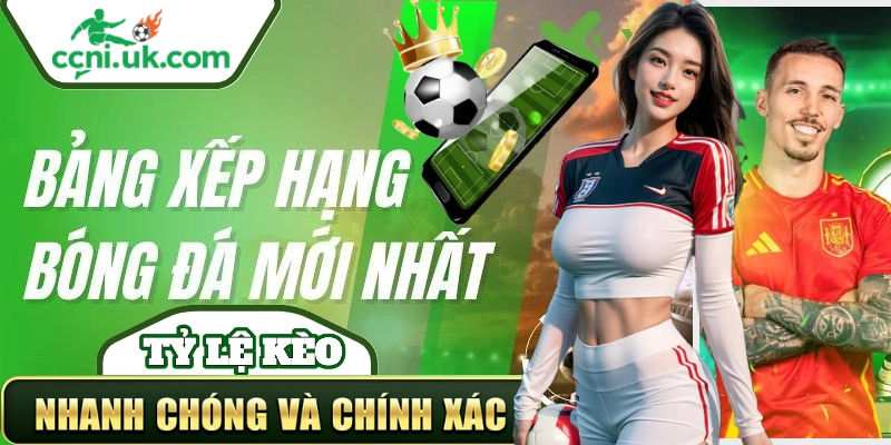 BXH Bóng Đá 1 BXH Bóng Đá – Cập nhật nhanh nhất tại Tỷ Lệ Kèo
