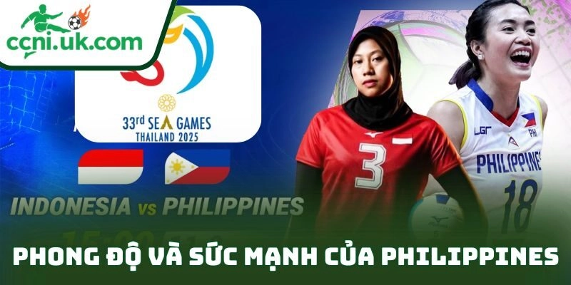 Nhận định Indonesia vs Philippines bóng chuyền nữ (15h00 ngày 15/12) – Trận đấu kịch tính và khó đoán 2 Phong độ và sức mạnh của Philippines