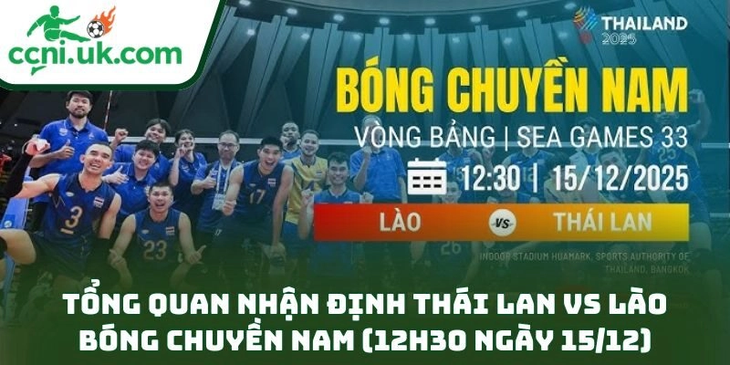 Nhận Định Thái Lan Vs Lào Bóng Chuyền Nam (12h30 Ngày 15/12): Thế Trận Một Chiều 1 Tổng quan nhận định Thái Lan vs Lào bóng chuyền nam (12h30 ngày 15/12)