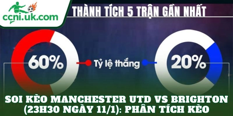 Soi Kèo Manchester Utd vs Brighton (23h30 Ngày 11/1) Góc Nhìn Thực Chiến 2 Soi kèo Manchester Utd vs Brighton (23h30 ngày 11/1): Phân tích kèo