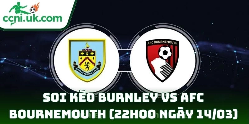 Soi kèo Burnley vs AFC Bournemouth (22h00 ngày 14/03) giải Ngoại hạng Anh 3 Burnley vs AFC Bournemouth
