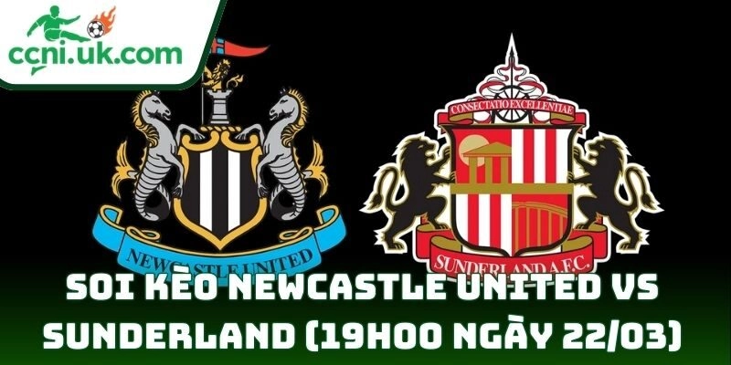 Soi kèo Newcastle United vs Sunderland (19h00 ngày 22/03) giải Ngoại hạng Anh 1 Newcastle United vs Sunderland