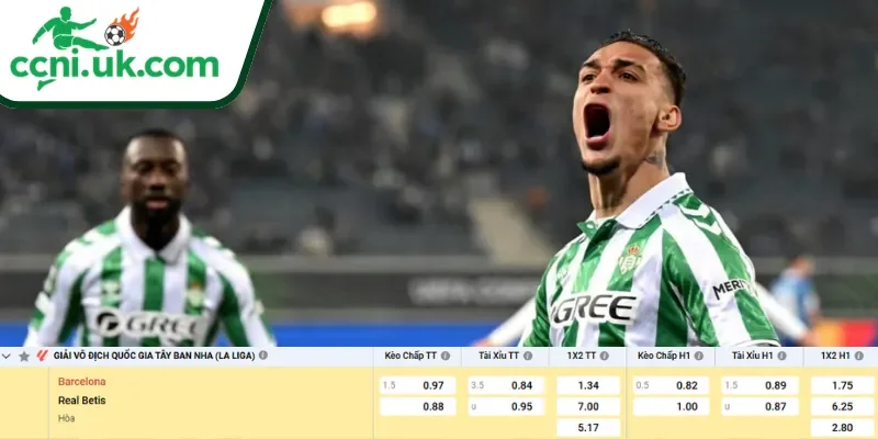 Soi Kèo Barcelona vs Real Betis (02h15 ngày 18/05) La Liga 3 Chi tiết kèo Barcelona vs Real Betis (02h15 ngày 18/05)