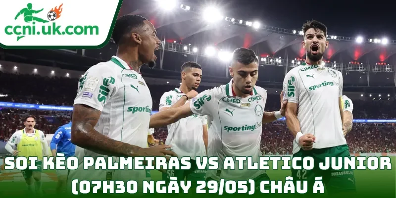 Soi kèo Palmeiras vs Atletico Junior (07h30 ngày 29/05) châu Á