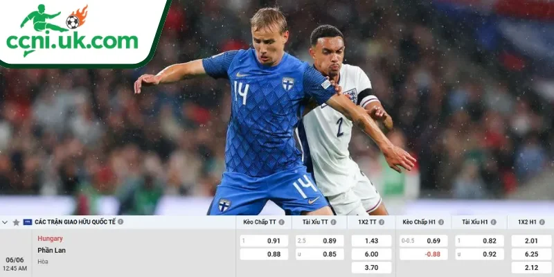 Soi Kèo Hungary vs Phần Lan (00h45 Ngày 06/06) Giao Hữu Quốc Tế 3 Chi tiết kèo Hungary vs Phần Lan (00h45 ngày 06/06)